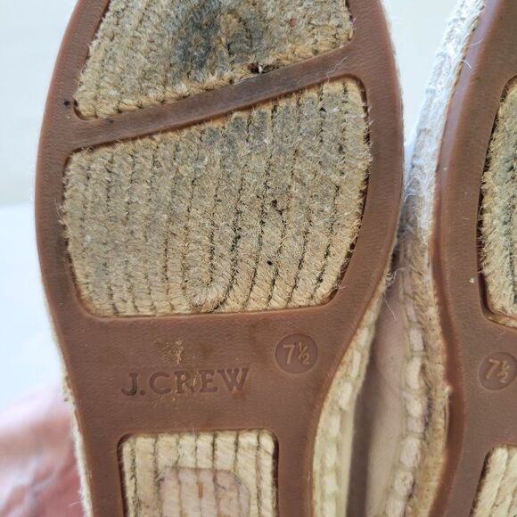 J. Crew Embroidered Friut Espadrille Slip On Flats - Picture 5 of 5